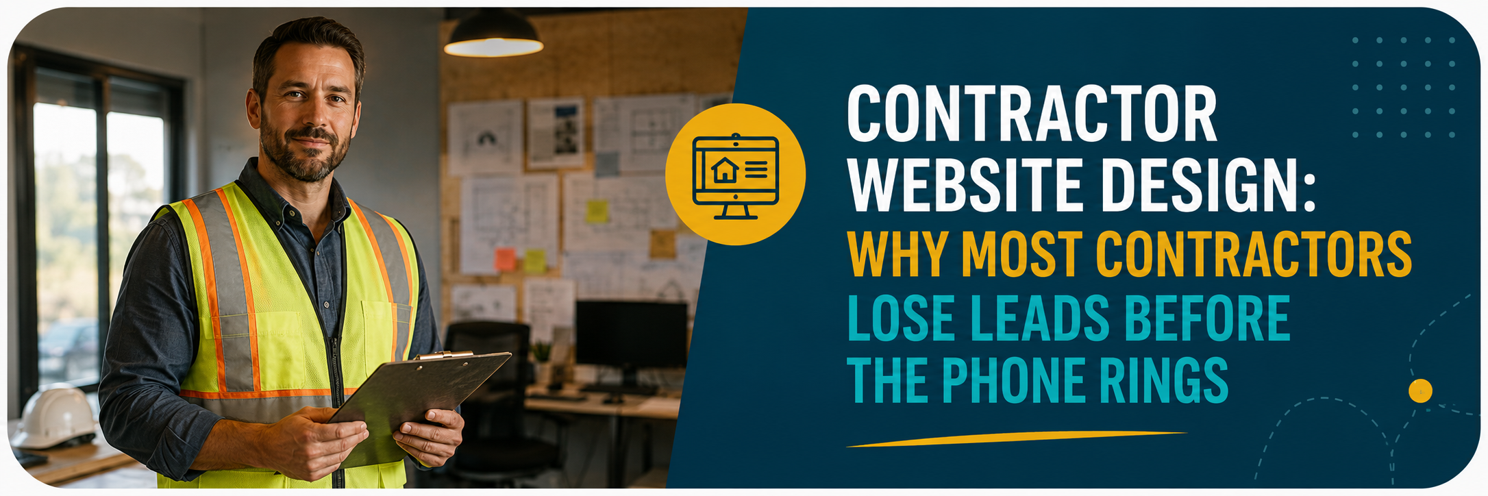 Contractor Website Design: Why Most Contractors Lose Leads Before the Phone Rings